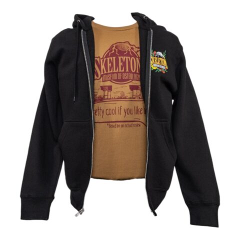 SKELETONS: Museum of Osteology "Keeper of Curiosity" Zip Hoodie