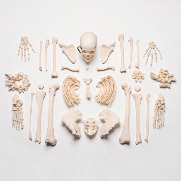 Real Research Quality Human Skeleton – Disarticulated