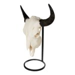 Metal Skull Mount – The Buffalo Table Bracket