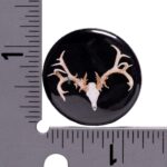 SKELETONS: Museum of Osteology Skulls and Skeletons Button – Single