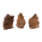 Real Badger Tail Hide – Single