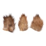 Real Badger Tail Hide – Single