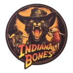 Indiana Bones Temple of Tuna Holographic Sticker