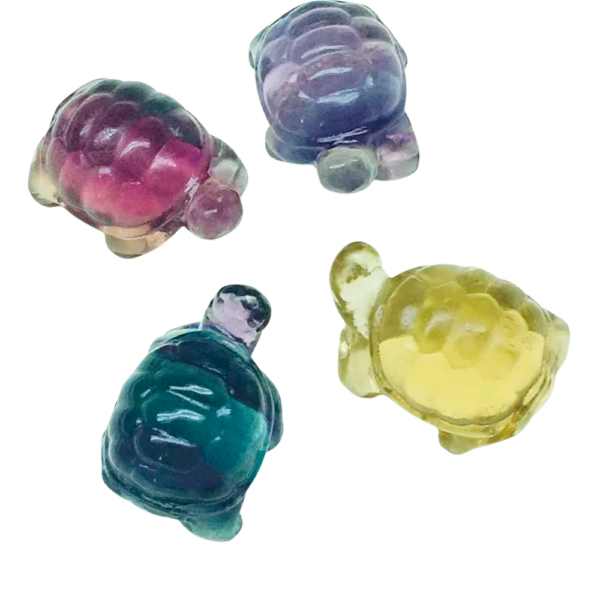 Carved Fluorite Turtle