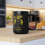 Coffee is FUR THE WEAK – Sir Indiana Bones Karate Mug, 15oz