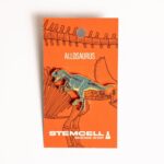 Allosaurus Enamel Pin (Allosaurus fragilis)