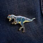 Allosaurus Enamel Pin (Allosaurus fragilis)