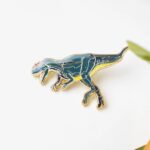 Allosaurus Enamel Pin (Allosaurus fragilis)