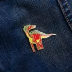 Amargasaurus Enamel Pin (Amargasaurus cazaui)