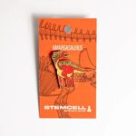 Amargasaurus Enamel Pin (Amargasaurus cazaui)