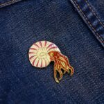 Ammonite Enamel Pin (Ammonoidea)