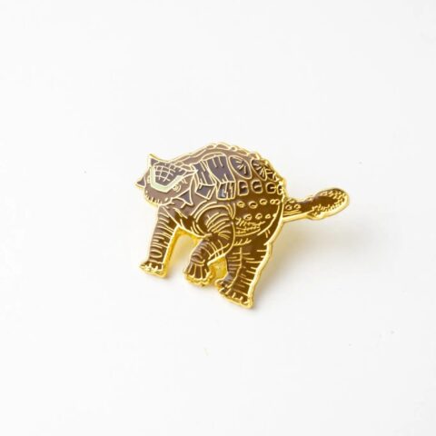 Ankylosaurus Enamel Pin (Ankylosaurus magniventris)