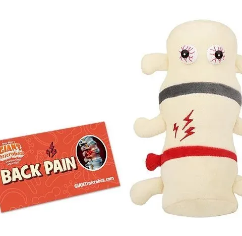 GIANTmicrobes Back Pain Plush