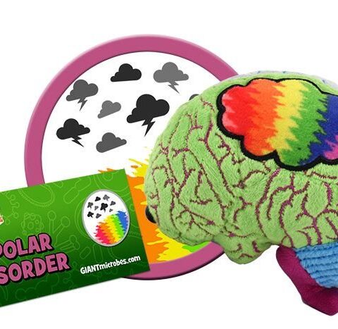 GIANTmicrobes Bipolar Plush