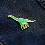 Brachiosaurus Enamel Pin (Brachiosaurus altithorax)