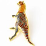 Carnotaurus Enamel Pin (Carnotaurus sastrei)