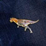Carnotaurus Enamel Pin (Carnotaurus sastrei)