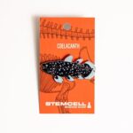 Coelacanth Enamel Pin (Coelacanthiformes)