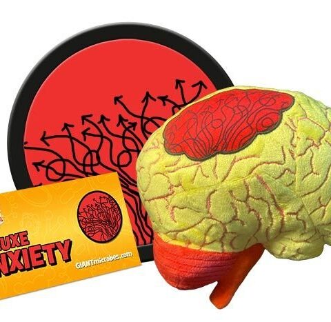GIANTmicrobes Deluxe Anxiety Plush