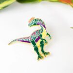 Dilophosaurus Enamel Pin (Dilophosaurus wetherilli)