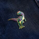 Dilophosaurus Enamel Pin (Dilophosaurus wetherilli)