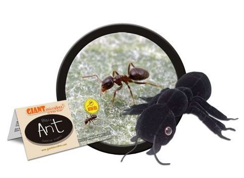 GIANTmicrobes Black Ant Plush