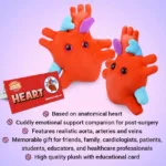 GIANTmicrobes Heart Plush