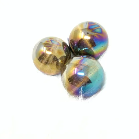 Polished Aura Tiger's Eye Sphere