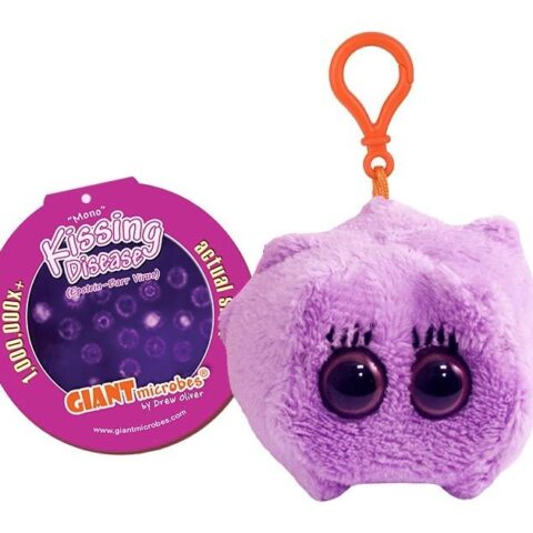 GIANTmicrobes Kissing Disease Keychain