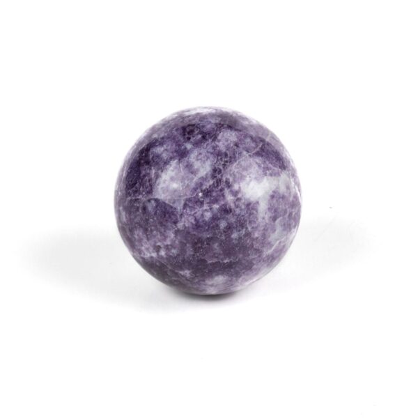 Polished Lepidolite Sphere