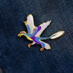 Microraptor Enamel Pin (Microraptor gui)