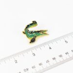 Mosasaurus Enamel Pin (Mosasaurus hoffmanni)