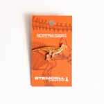 Pachycephalosaurus Enamel Pin (Pachycephalosaurus wyomingensis)