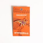 Parasaurolophus Enamel Pin (Parasaurolophus walkeri)