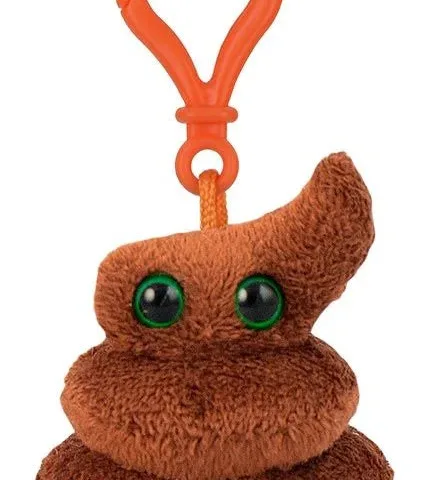 GIANTmicrobes Poop Keychain