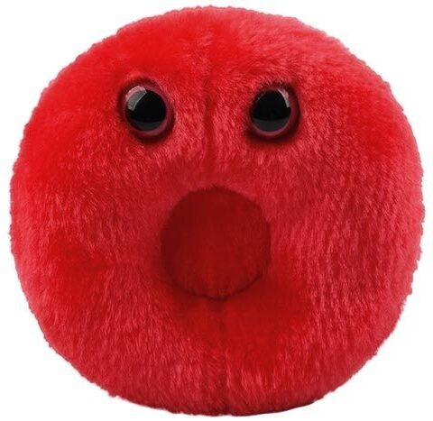 GIANTmicrobes Red Blood Cell Plush
