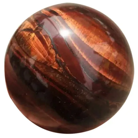 Polished Red Tiger's Eye Sphere - Large