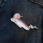 Oarfish Enamel Pin (Regalecus glesne)