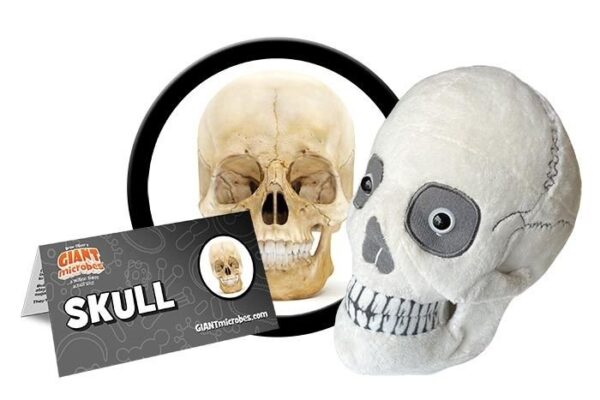 GIANTmicrobes Skull Plush