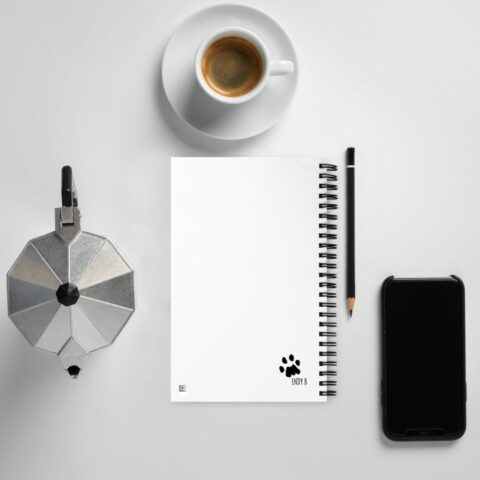 Sir Indiana Bones Limited Edition Spiral Notebook