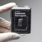 SR-71 Blackbird Titanium Skin Sample