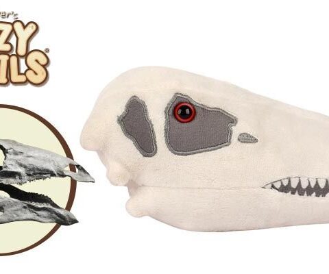GIANTmicrobes Stegosaurus Skull Plush