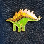Stegosaurus Enamel Pin (Stegosaurus stenops)