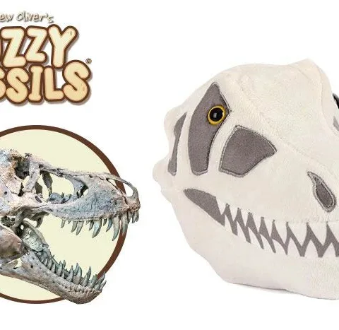 GIANTmicrobes T. Rex Skull Plush