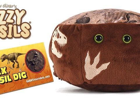 GIANTmicrobes T. Rex Fossil Dig Plush