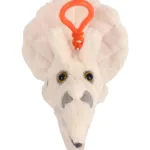 GIANTmicrobes Triceratops Skull Keychain