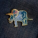 Triceratops Enamel Pin (Triceratops horridus)