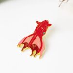 Vampire Squid Enamel Pin (Vampyroteuthis infernalis)