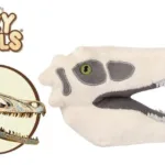 GIANTmicrobes Velociraptor Skull Plush