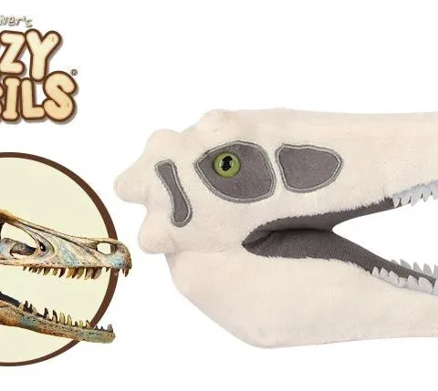 GIANTmicrobes Velociraptor Skull Plush